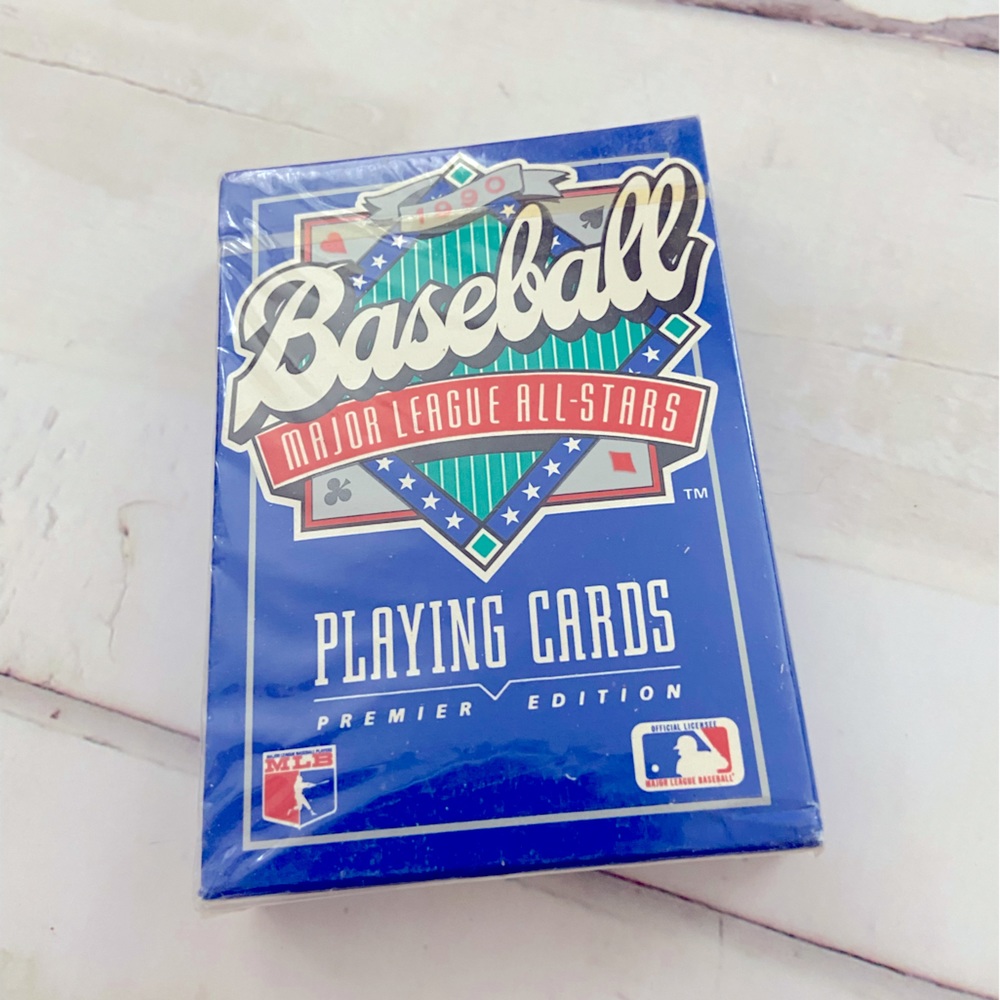 1990 Sealed NOS Major League Baseball All Stars Playing Cards